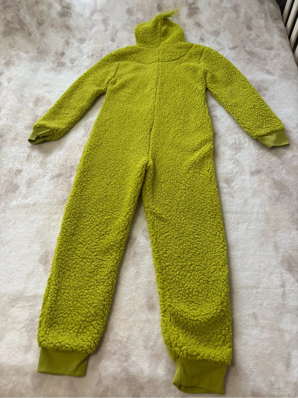 Dr. Seuss GRINCH Who Stole Christmas Kids Pajama Union Suit Size 10 XL